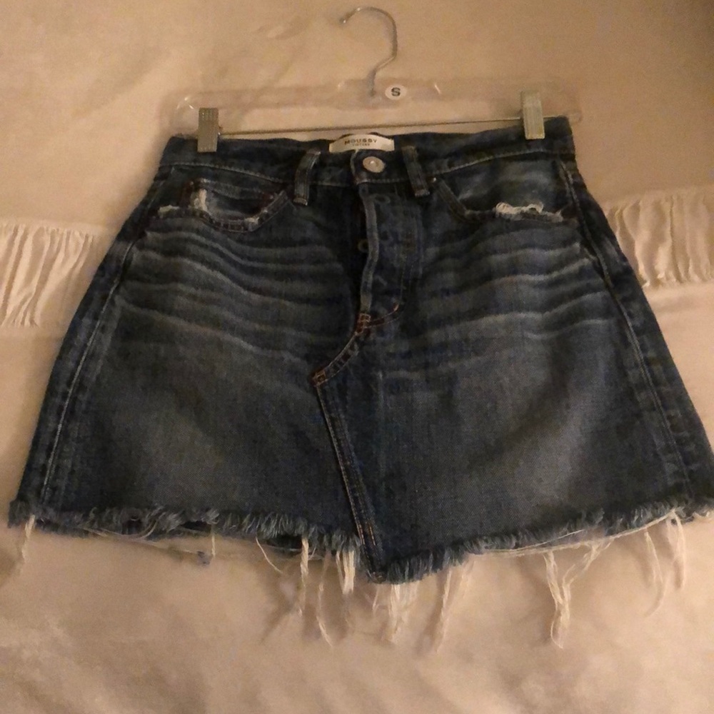 Moussy denim miniskirt